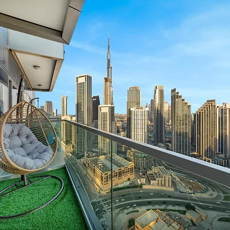 Wonderfulstay At Paramount - Highest Infinity Pool - Burj Khalifa View - Brand New Luxury Apartments Дубай Екстер'єр фото