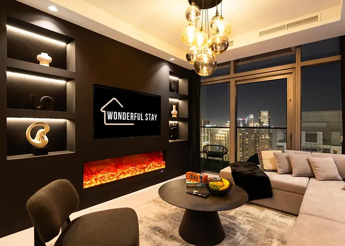 Wonderfulstay At Paramount - Highest Infinity Pool - Burj Khalifa View - Brand New Luxury Apartments