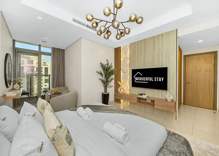 Wonderfulstay At Paramount - Highest Infinity Pool - Burj Khalifa View - Brand New Luxury Apartments