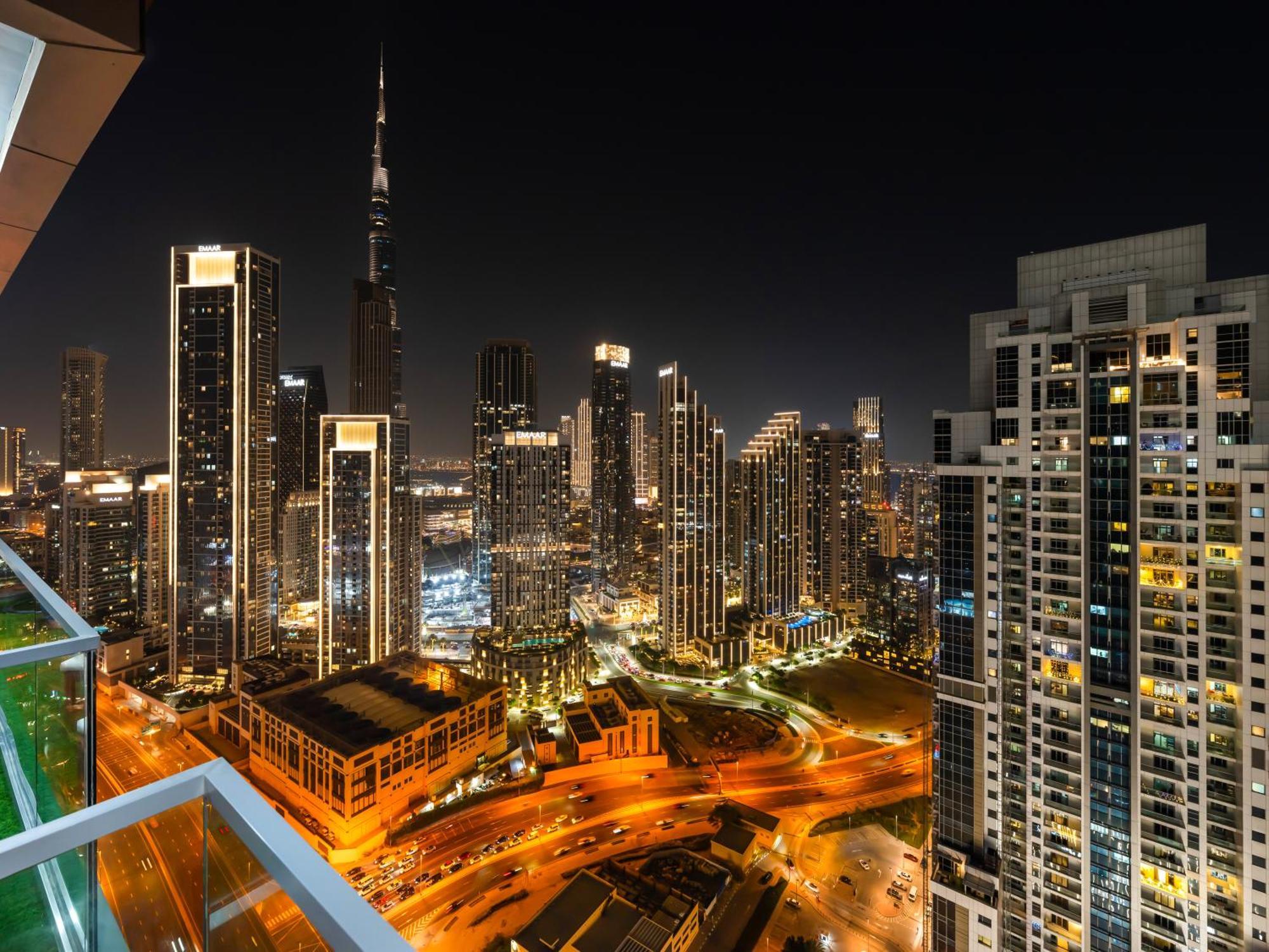 Wonderfulstay At Paramount - Highest Infinity Pool - Burj Khalifa View - Brand New Luxury دبي