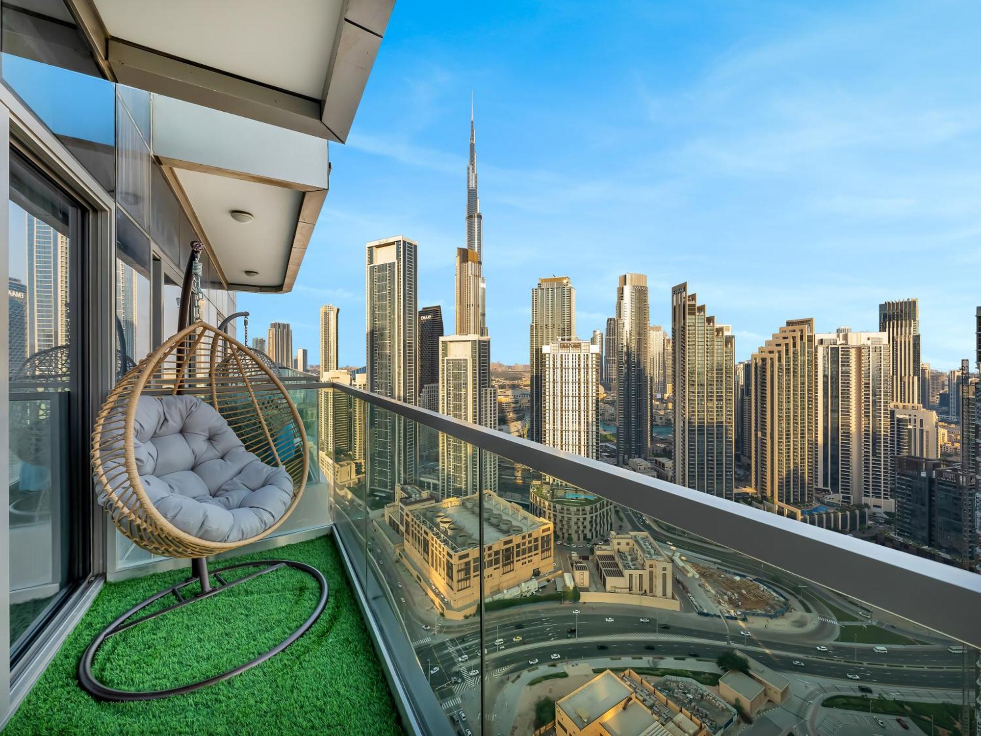 Wonderfulstay At Paramount - Highest Infinity Pool - Burj Khalifa View - Brand New Luxury * دبي