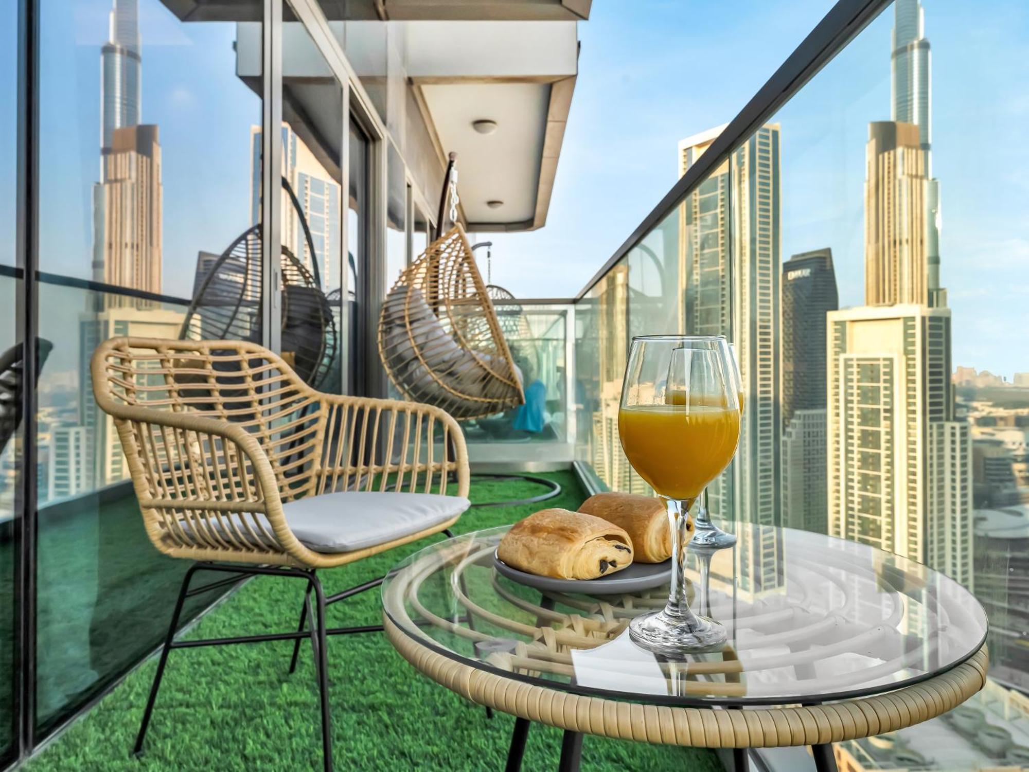 Wonderfulstay At Paramount - Highest Infinity Pool - Burj Khalifa View - Brand New Luxury دبي