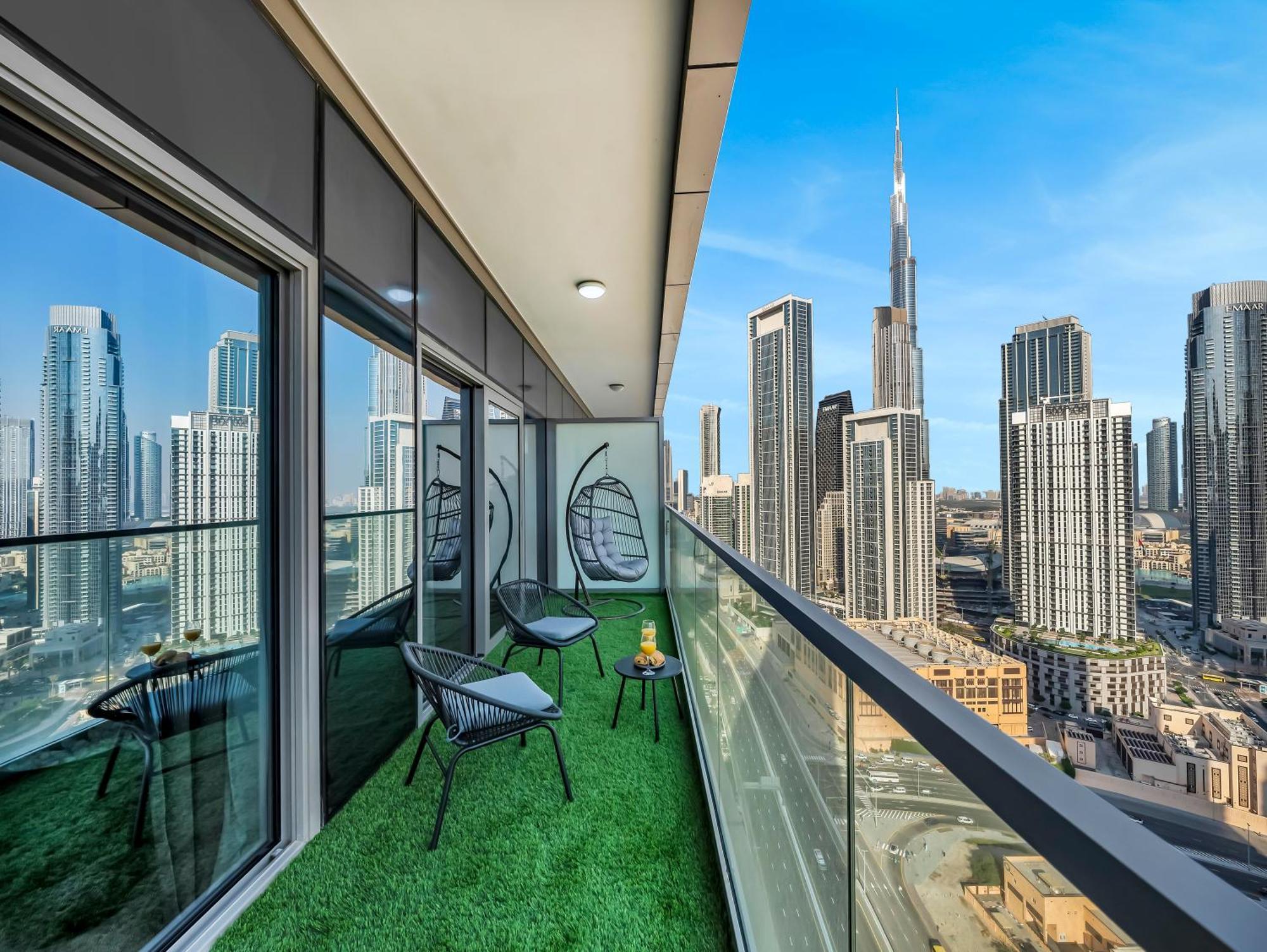 Wonderfulstay At Paramount - Highest Infinity Pool - Burj Khalifa View - Brand New Luxury شقة