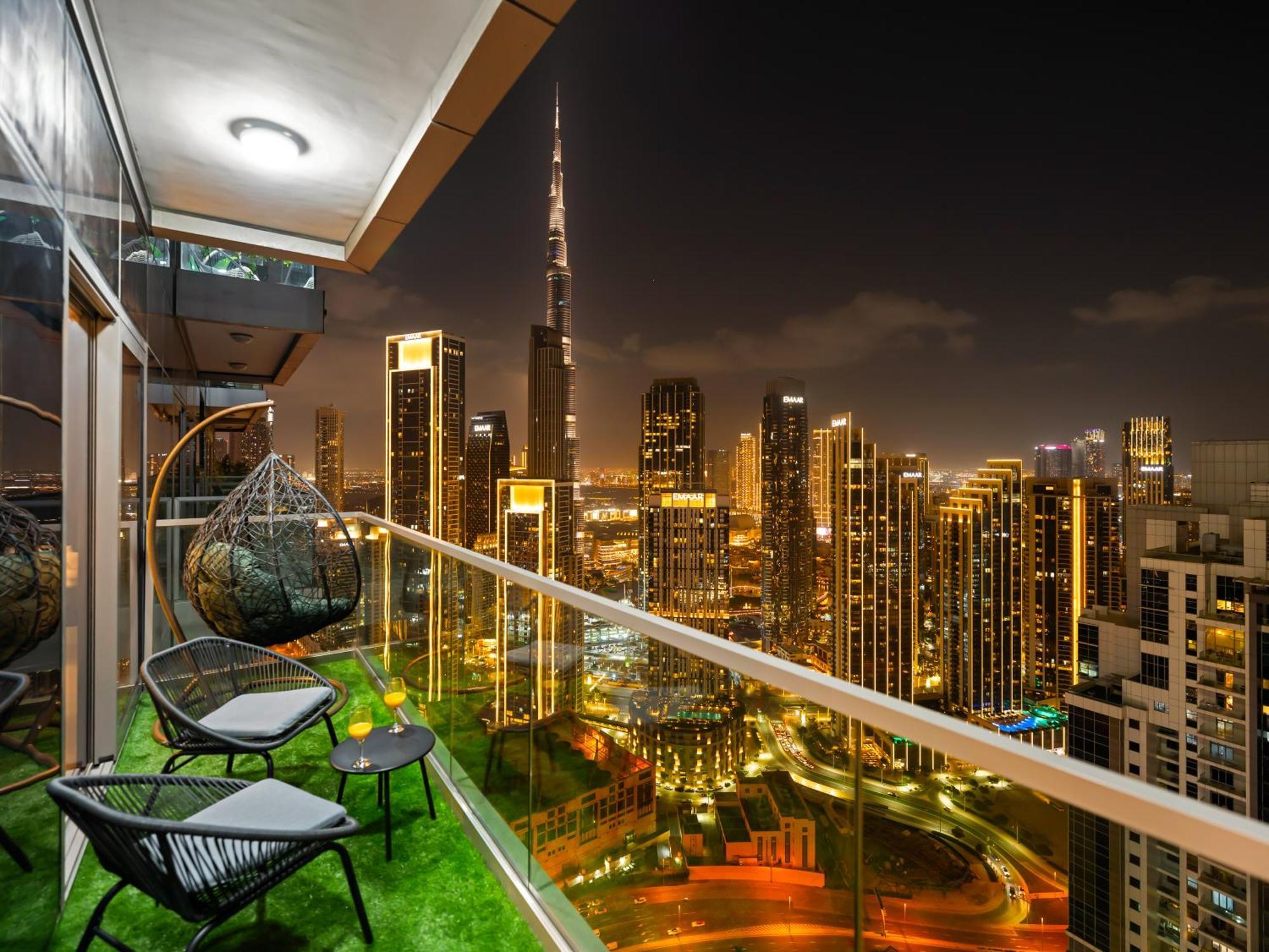 Wonderfulstay At Paramount - Highest Infinity Pool - Burj Khalifa View - Brand New Luxury * دبي
