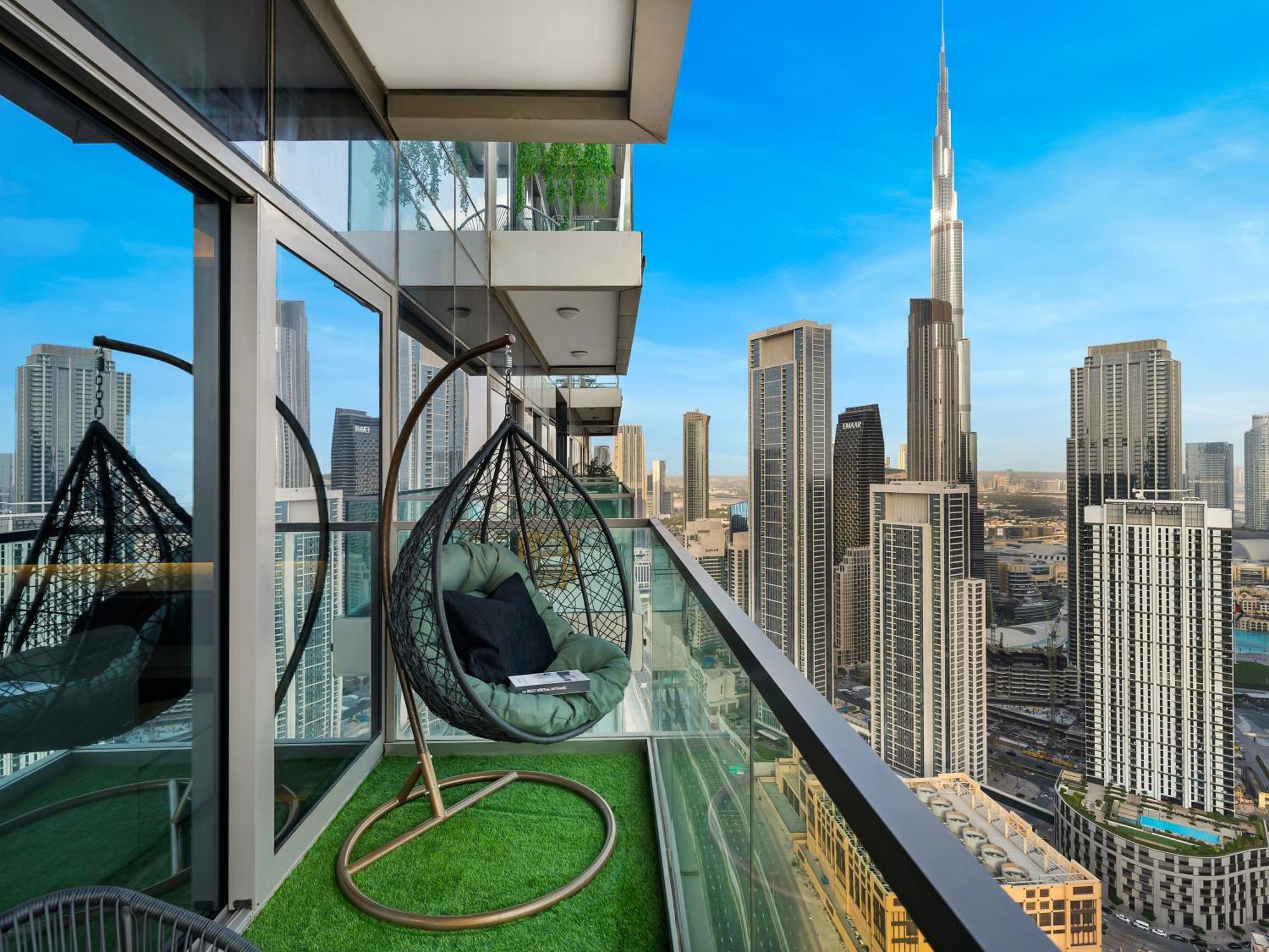 Wonderfulstay At Paramount - Highest Infinity Pool - Burj Khalifa View - Brand New Luxury دبي