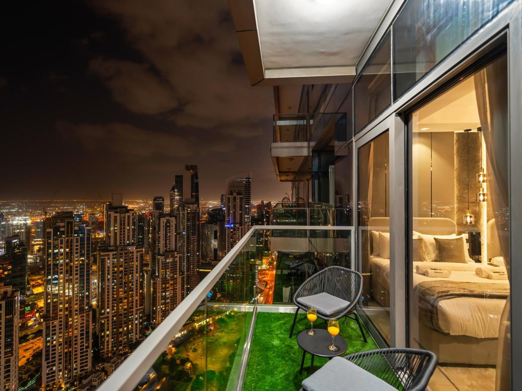 Wonderfulstay At Paramount - Highest Infinity Pool - Burj Khalifa View - Brand New Luxury شقة *