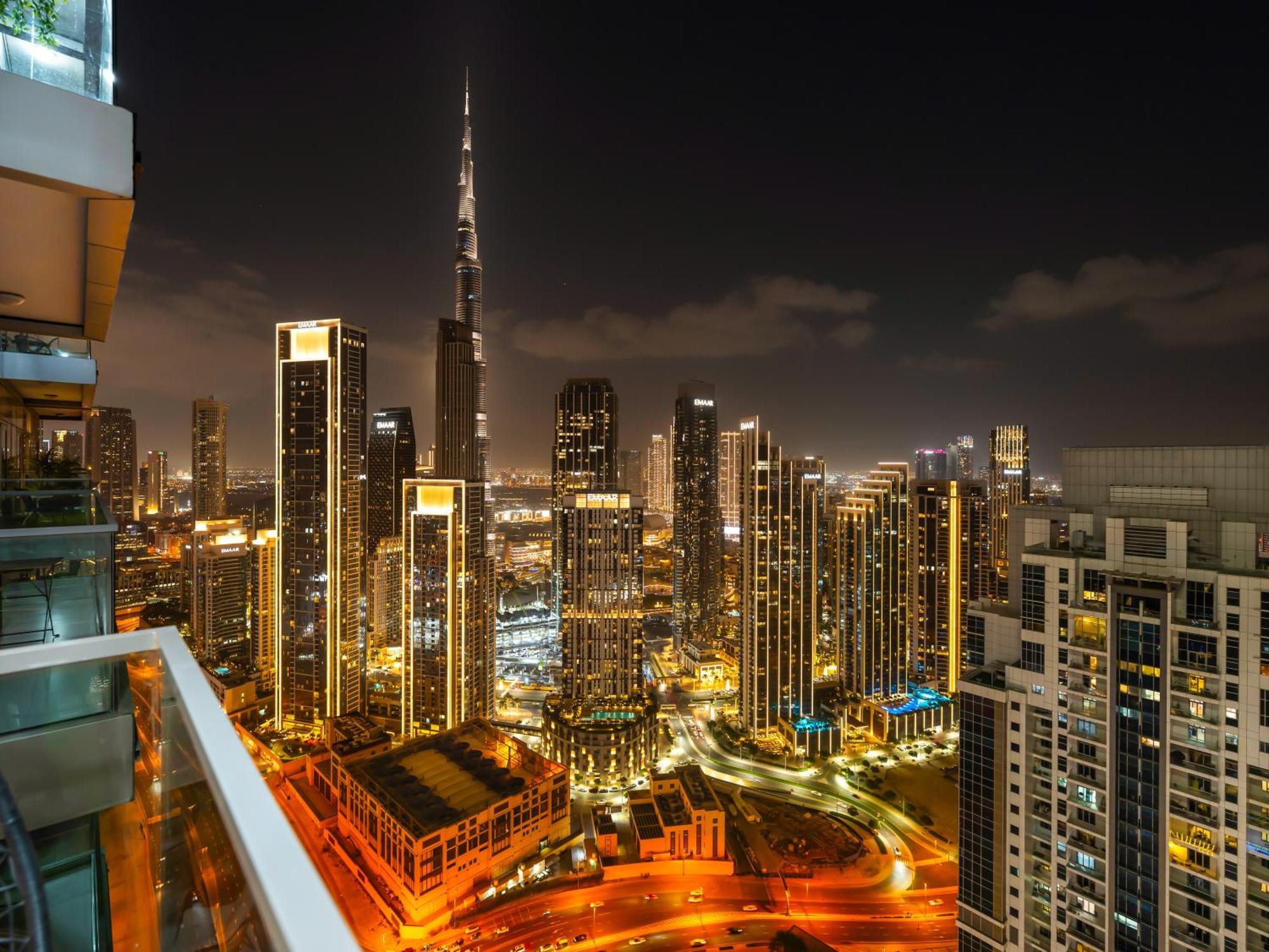 Wonderfulstay At Paramount - Highest Infinity Pool - Burj Khalifa View - Brand New Luxury * دبي