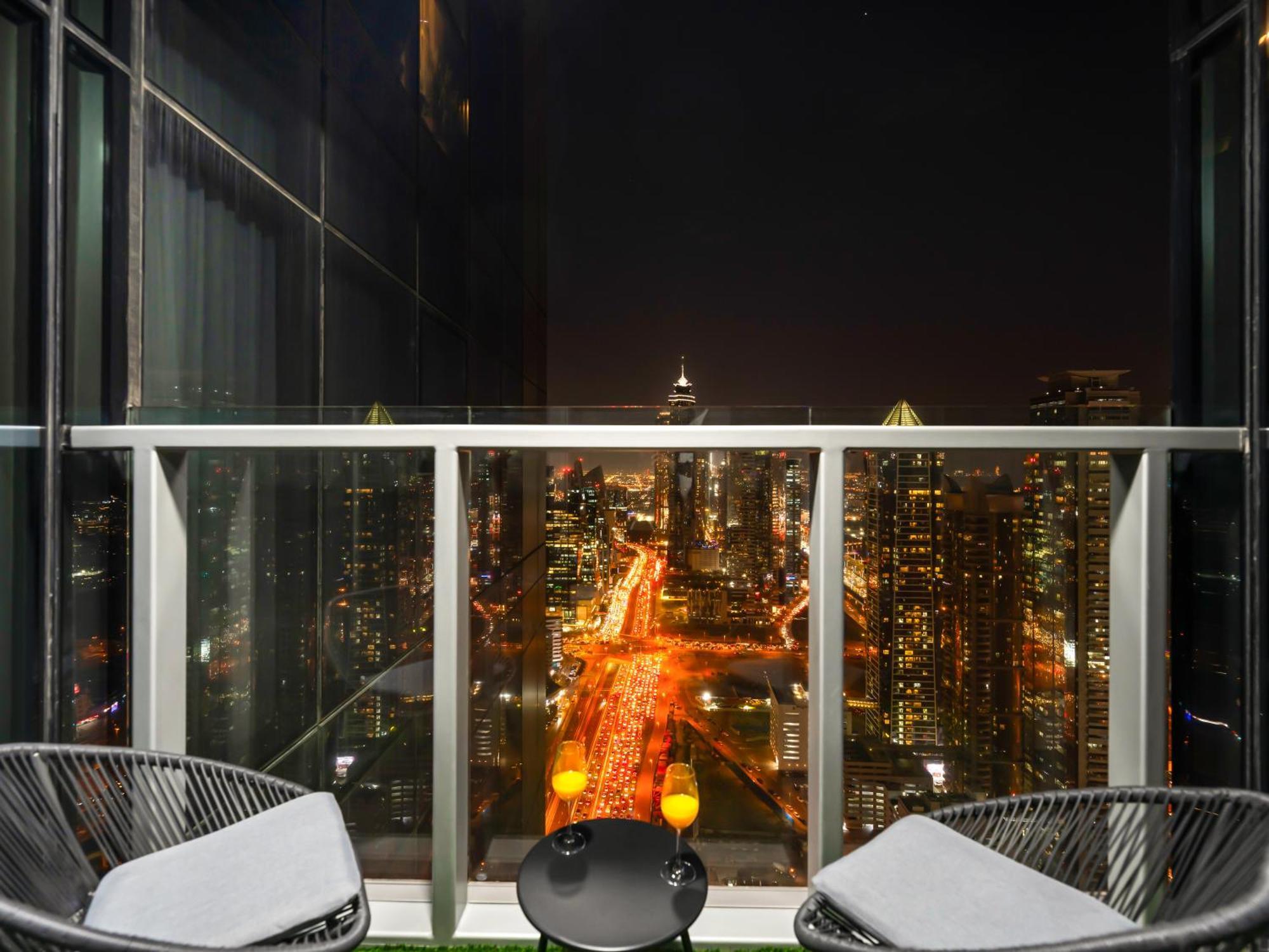 Wonderfulstay At Paramount - Highest Infinity Pool - Burj Khalifa View - Brand New Luxury * دبي