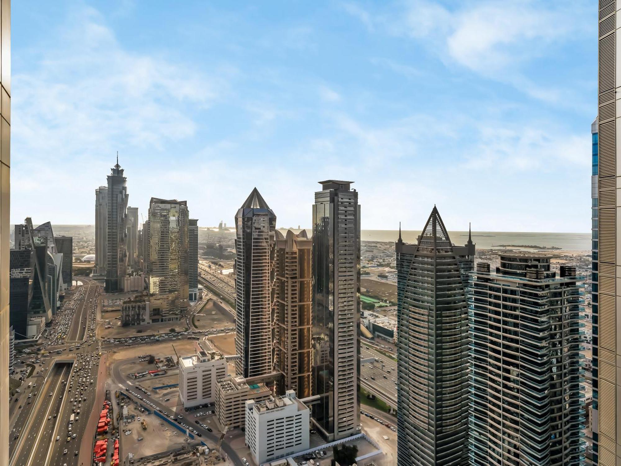 شقة Wonderfulstay At Paramount - Highest Infinity Pool - Burj Khalifa View - Brand New Luxury
