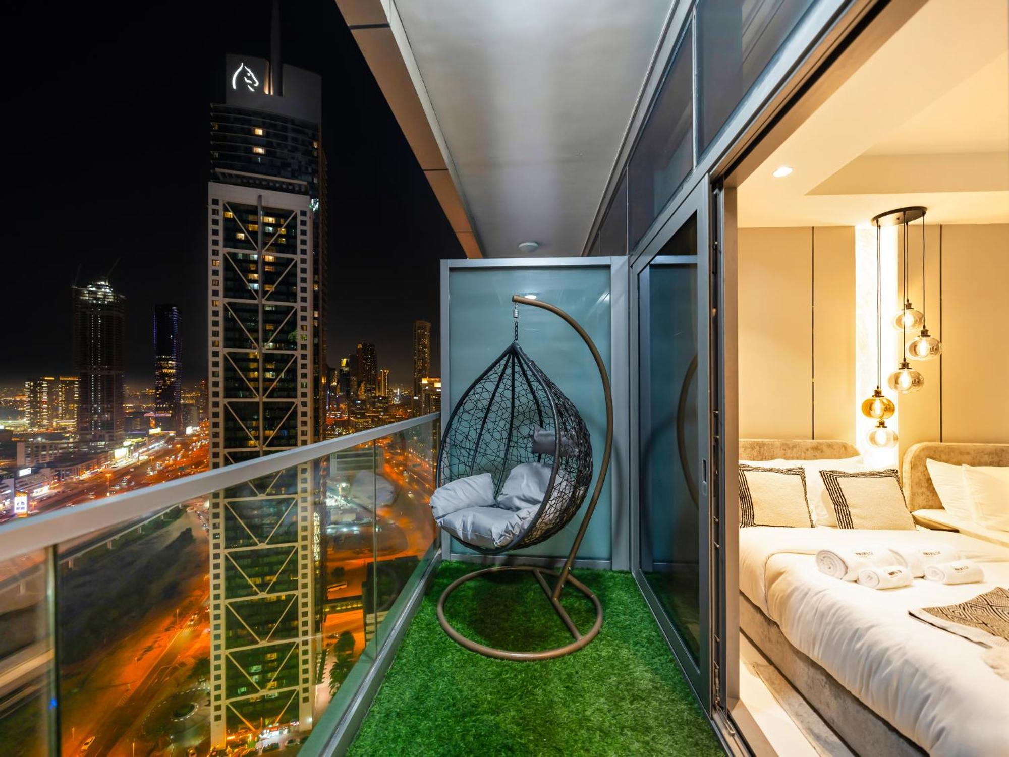 Wonderfulstay At Paramount - Highest Infinity Pool - Burj Khalifa View - Brand New Luxury * دبي