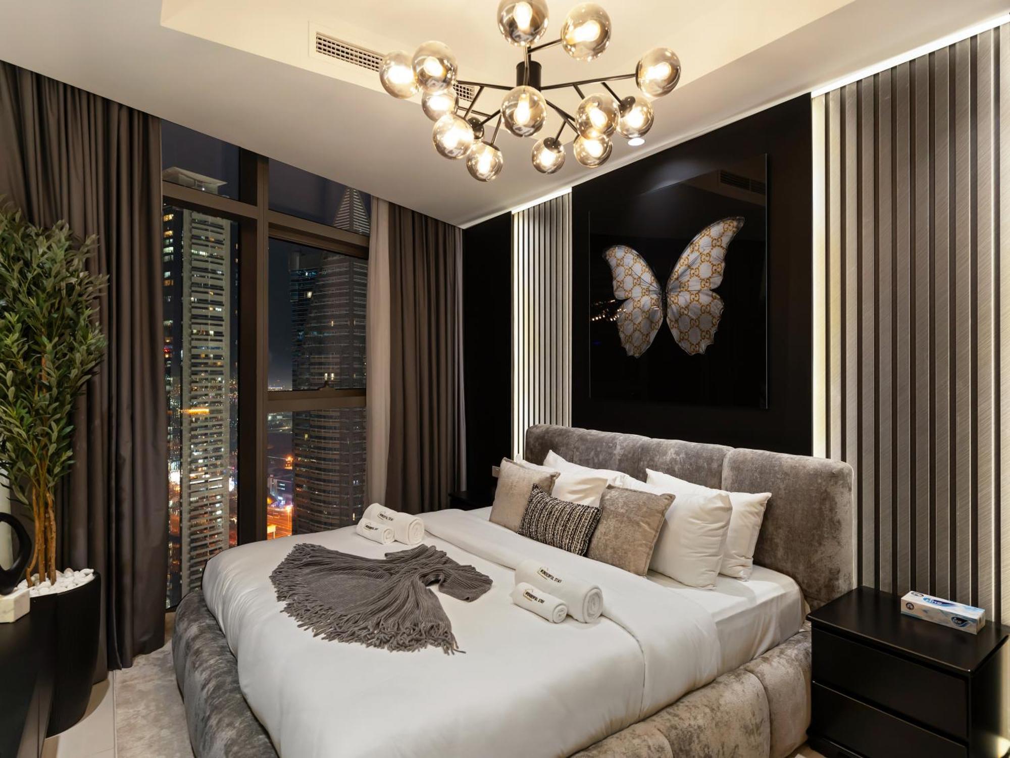 Wonderfulstay At Paramount - Highest Infinity Pool - Burj Khalifa View - Brand New Luxury شقة