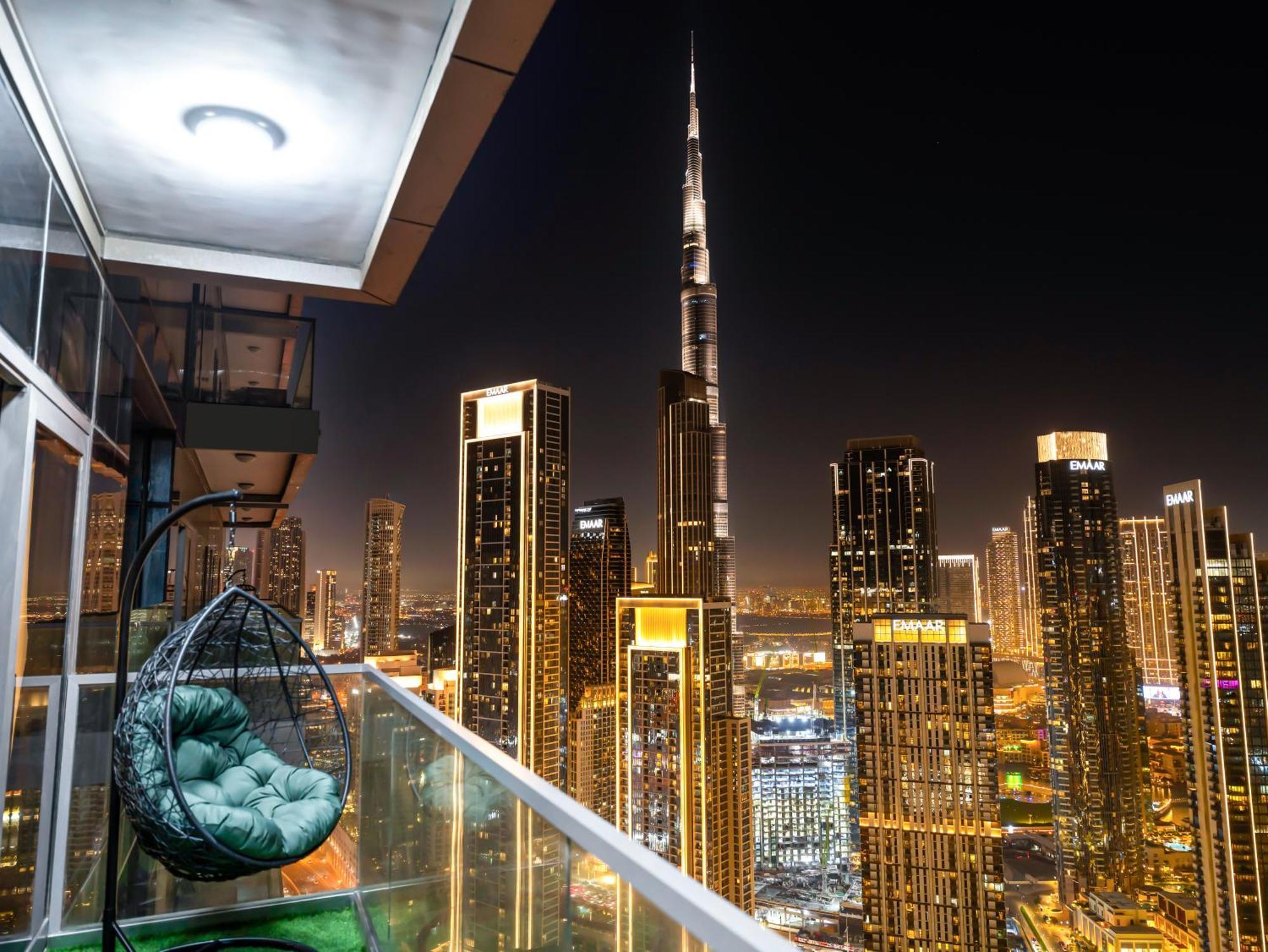 Wonderfulstay At Paramount - Highest Infinity Pool - Burj Khalifa View - Brand New Luxury شقة