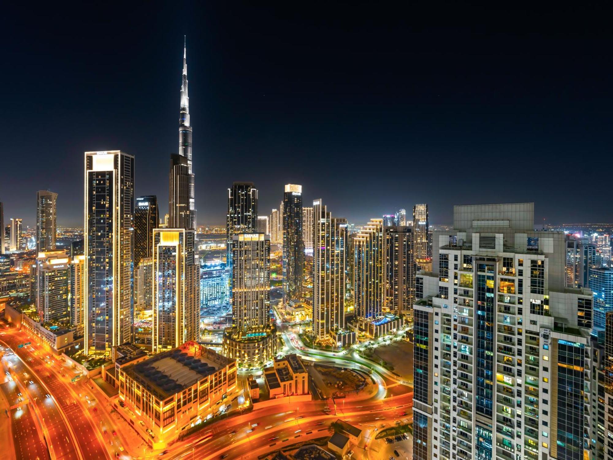 Wonderfulstay At Paramount - Highest Infinity Pool - Burj Khalifa View - Brand New Luxury شقة دبي