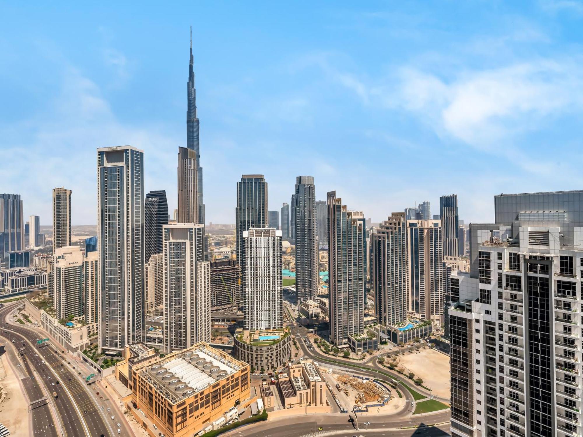 Wonderfulstay At Paramount - Highest Infinity Pool - Burj Khalifa View - Brand New Luxury دبي