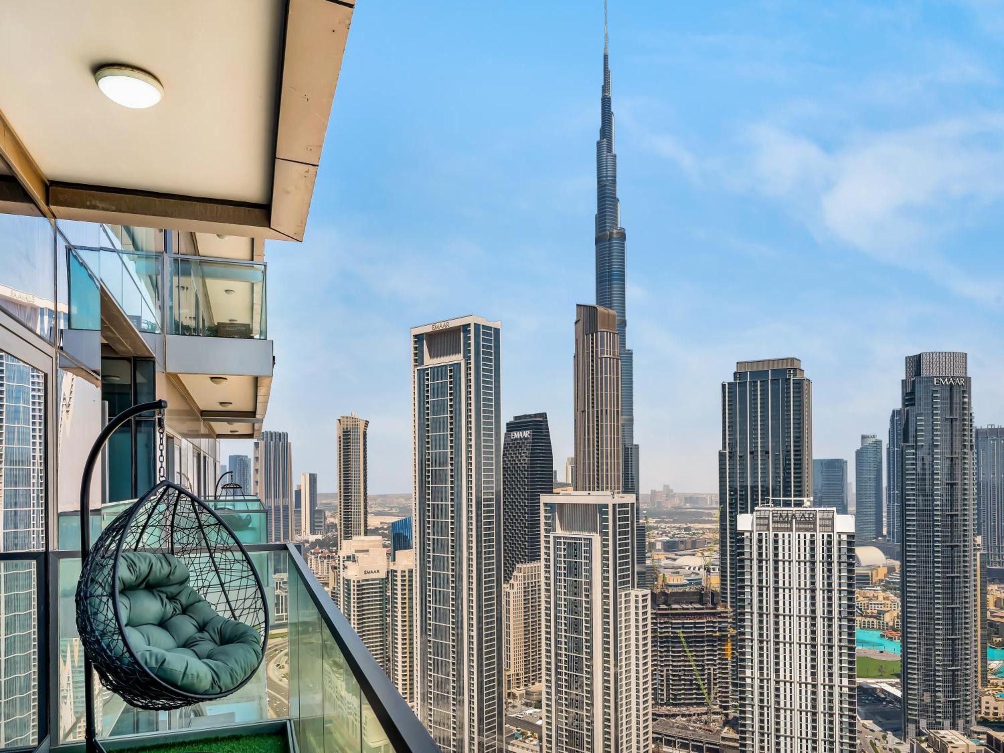 Wonderfulstay At Paramount - Highest Infinity Pool - Burj Khalifa View - Brand New Luxury شقة *
