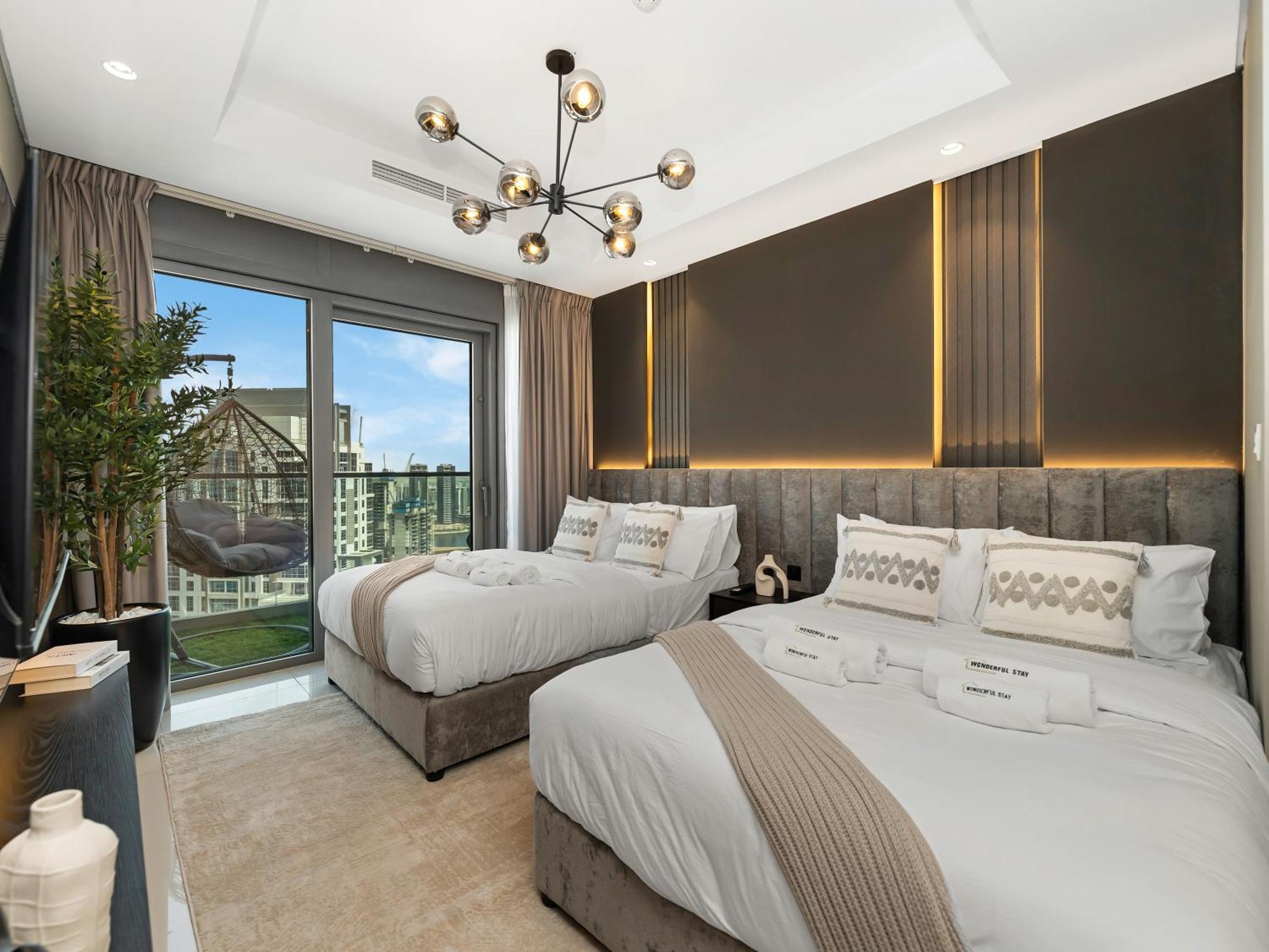 Wonderfulstay At Paramount - Highest Infinity Pool - Burj Khalifa View - Brand New Luxury Appartement