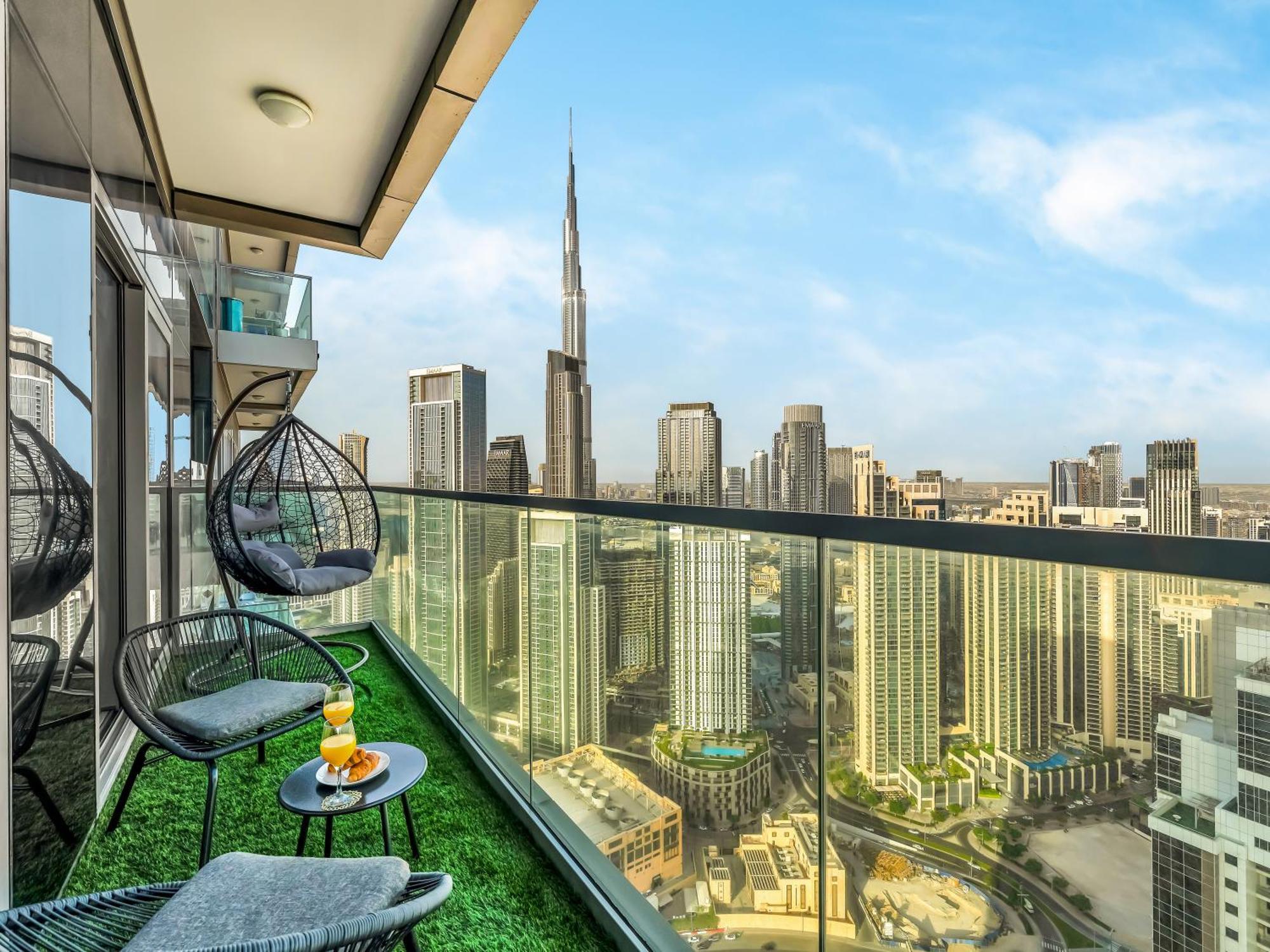 Wonderfulstay At Paramount - Highest Infinity Pool - Burj Khalifa View - Brand New Luxury *