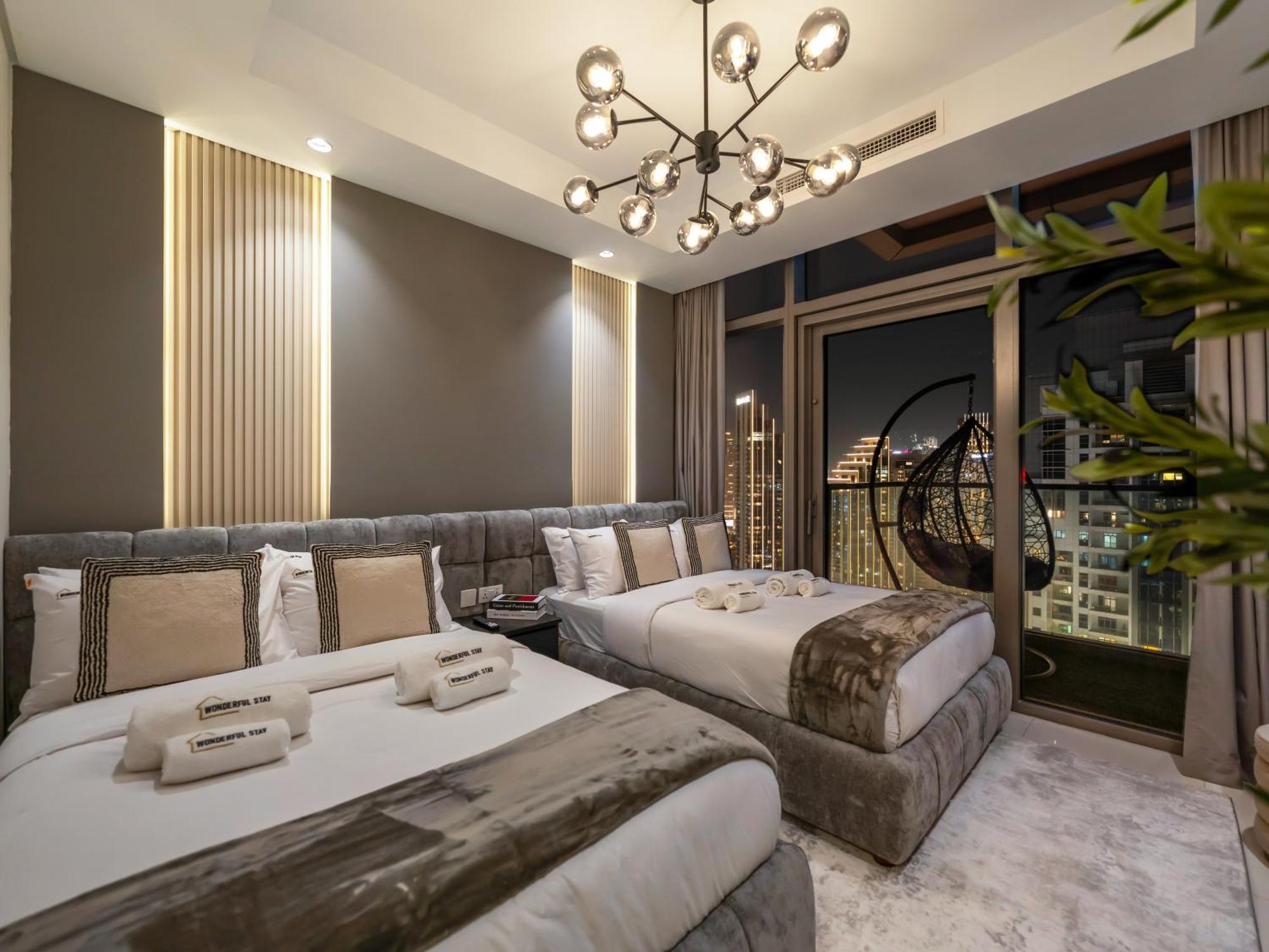 Wonderfulstay At Paramount - Highest Infinity Pool - Burj Khalifa View - Brand New Luxury *