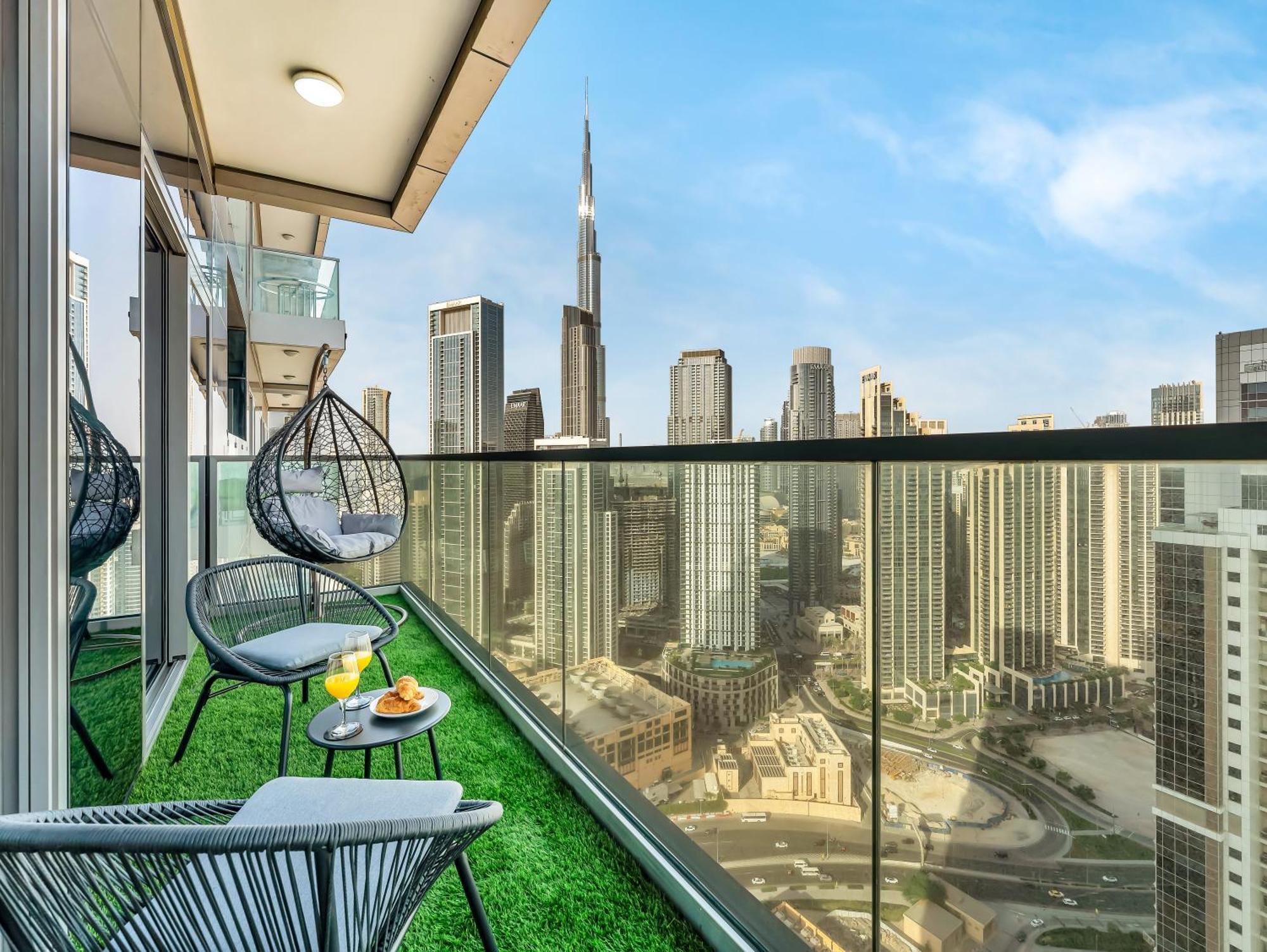 Wonderfulstay At Paramount - Highest Infinity Pool - Burj Khalifa View - Brand New Luxury