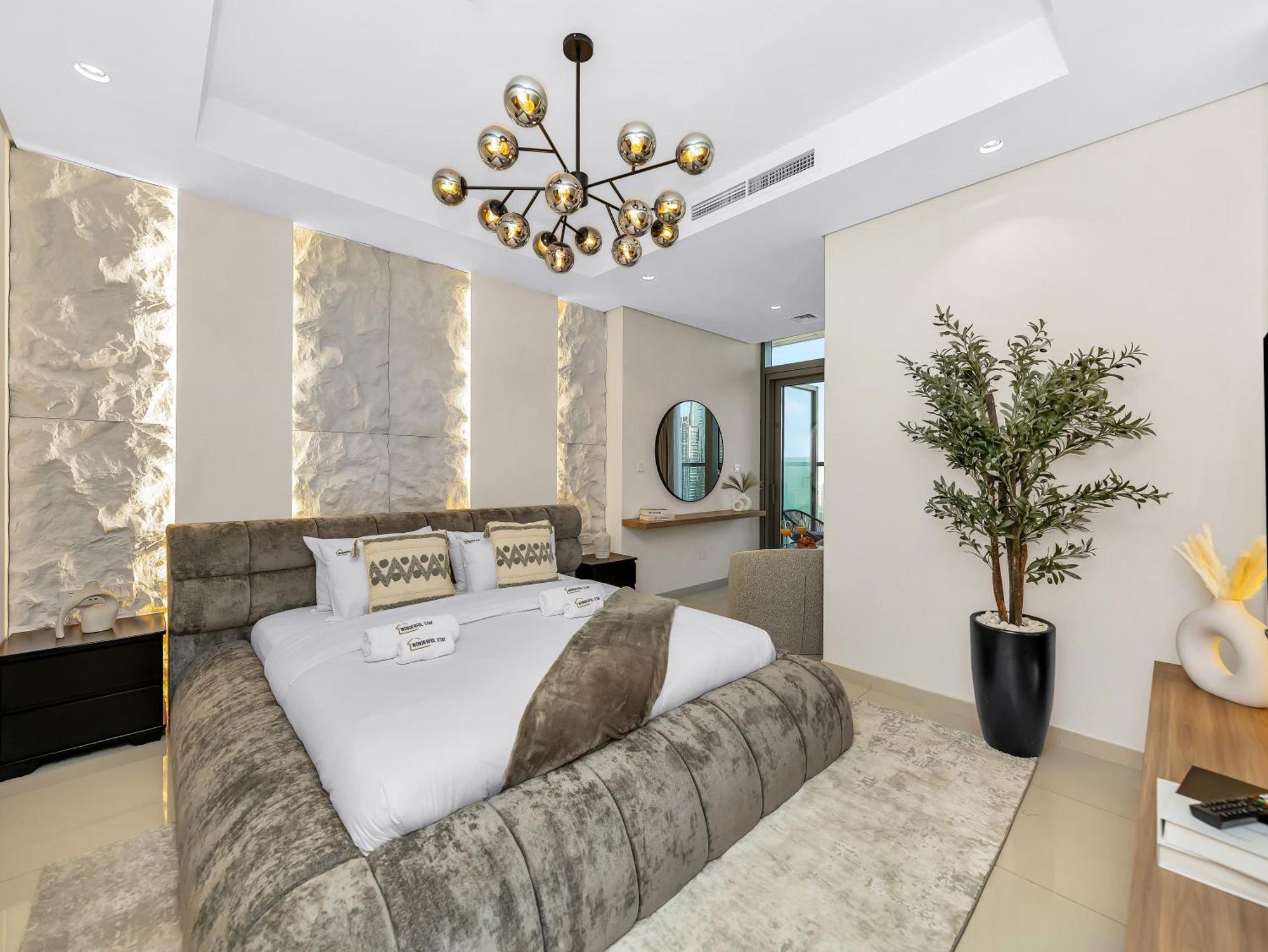 Apartment Wonderfulstay At Paramount - Highest Infinity Pool - Burj Khalifa View - Brand New Luxury *